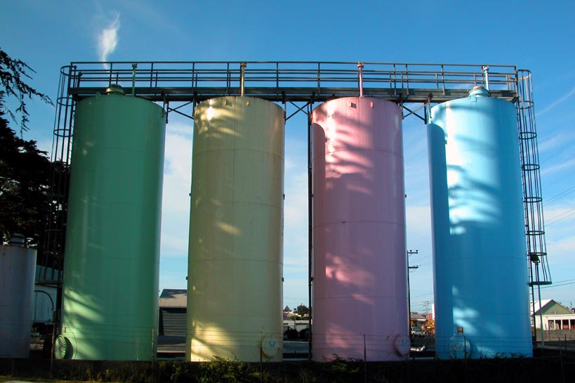 Fuel Tanks, Fort Bragg, CA