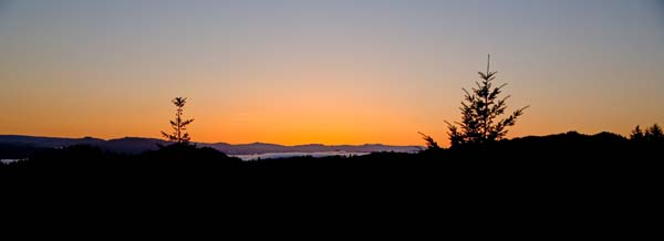 Sunrise, Mattole Road