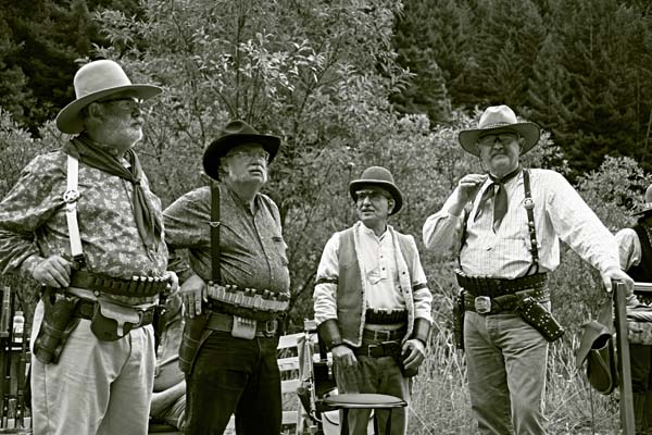 Cowboy Group Korbel, California. Black and White Photos, Page 1